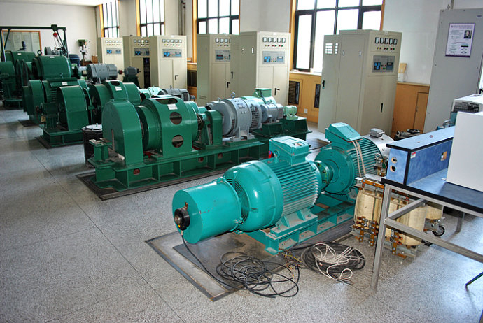南靖某热电厂使用我厂的YKK高压电机提供动力